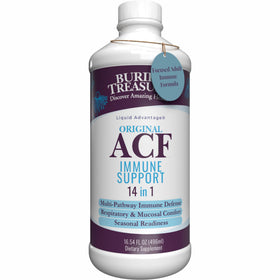 Flacon de Buried Treasure ACF Support daily wellness Avancé 16 oz