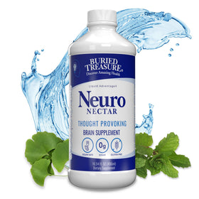Flacon de Buried Treasure Neuro Nectar 473 ml vue de face