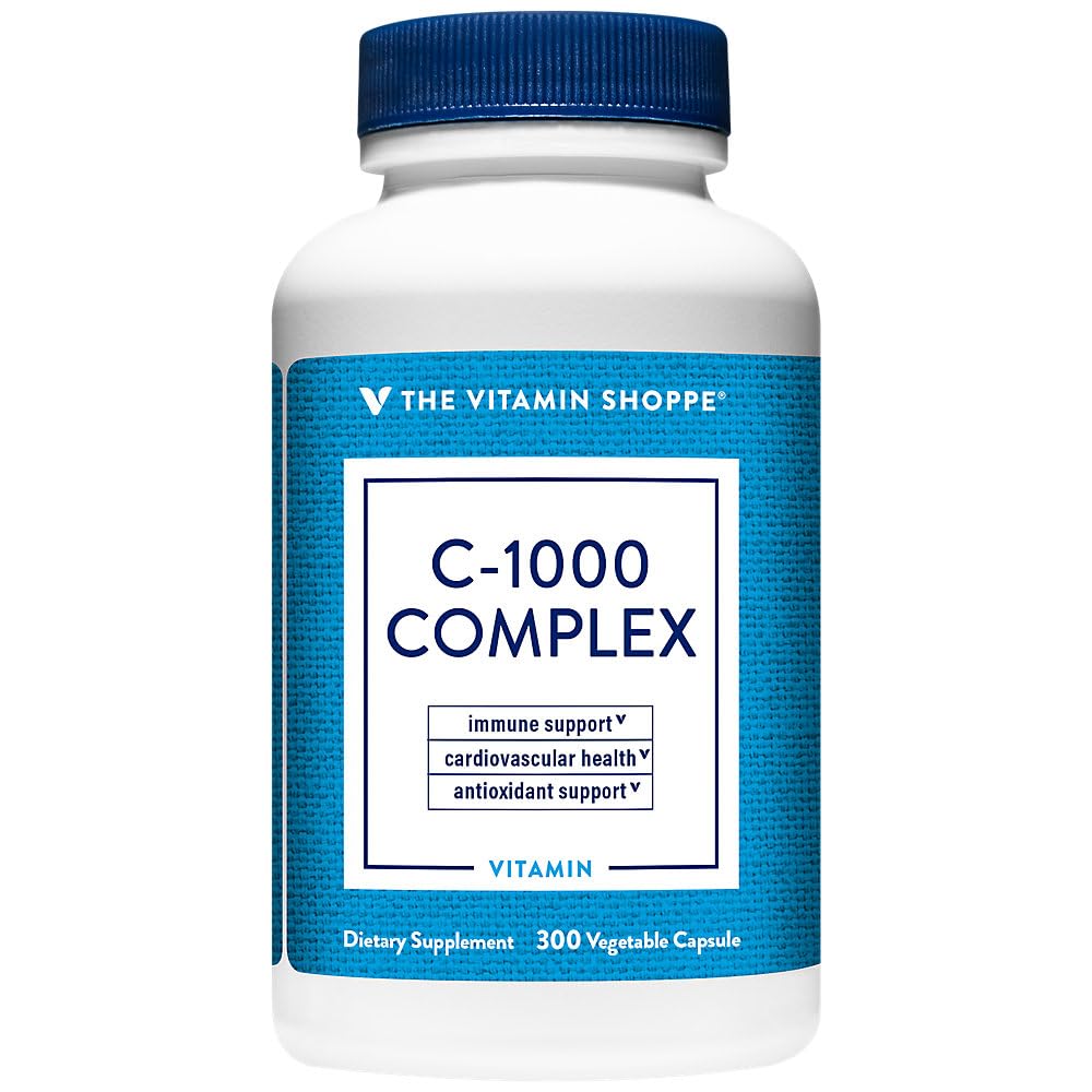 Flacon de C-1000 Complex 1000MG The Vitamin Shoppe avec 300 capsules