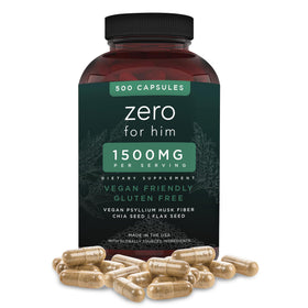 Flacon de California Basics Complément Alimentaire Végétalien 500 Capsules