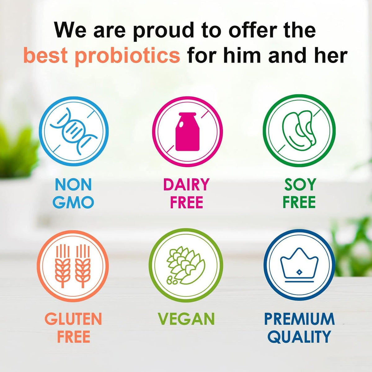 Flacon de CANLIST Probiotiques ouvert avec capsules à l'intérieur