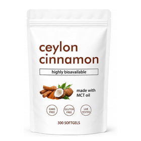 Flacon de Cannelle de Ceylan TMKTMK 300 gélules face