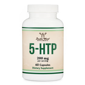Flacon de capsules 5HTP de Double Wood 200mg - 60 comprimés