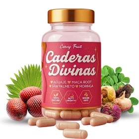 Flacon de capsules Aguaje + Maca Curvy Fruit, 60 capsules