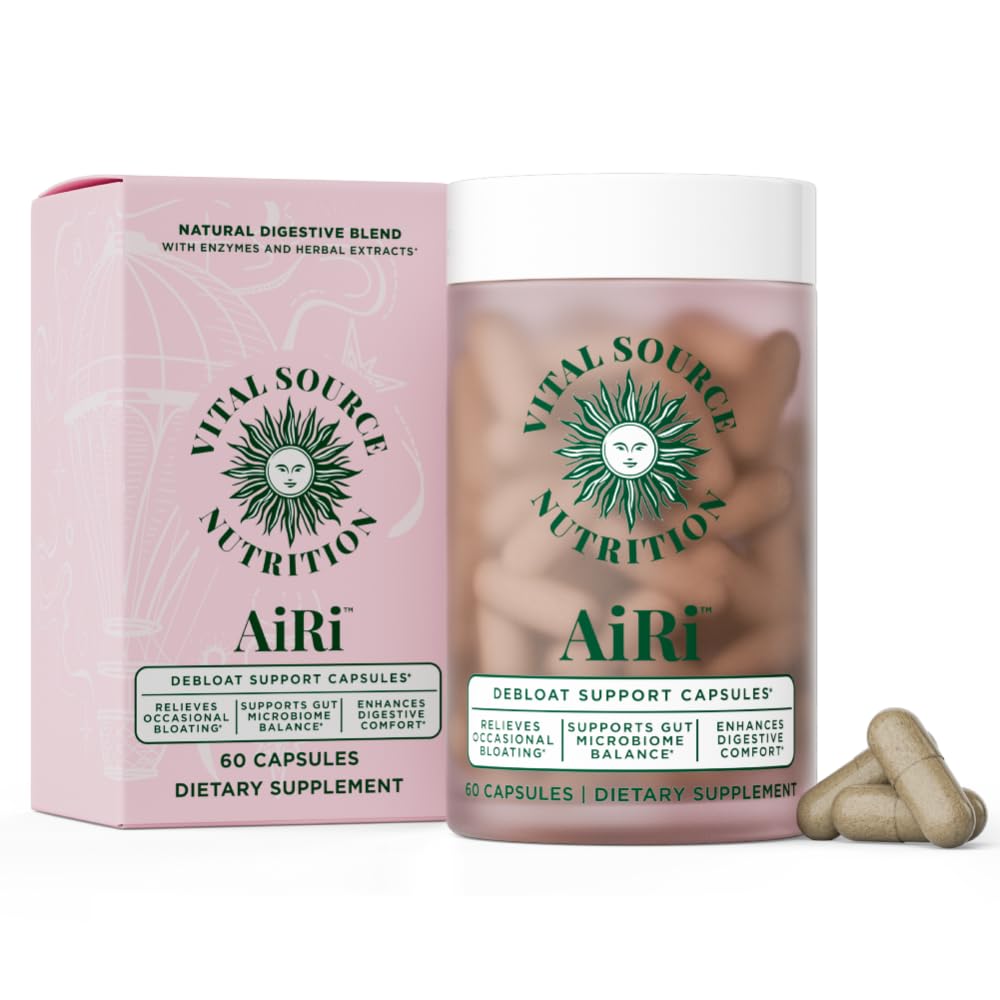 Flacon de capsules AiRi de Vital Source Nutrition avec 30 portions