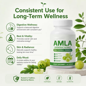 Flacon de capsules Amla Bio Alevia ouvert