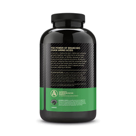 Flacon de capsules BCAA Optimum Nutrition ouvert