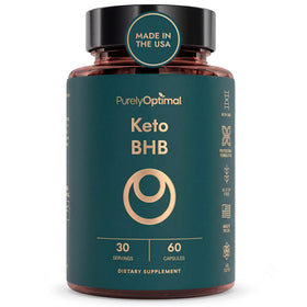 Flacon de capsules BHB Purely Optimal 60 capsules vue de face