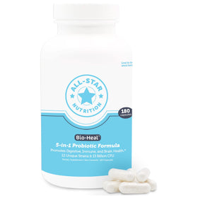 Flacon de capsules Bio-Heal® d'All-Star Nutrition avec 60 portions
