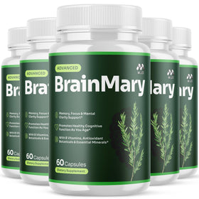 Flacon de capsules BrainMary MJO vue de face