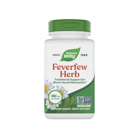 Flacon de capsules d'herbe de grande camomille Nature's Way, 100 Ct
