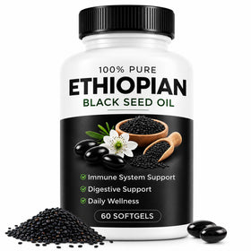 Flacon de capsules d'huile de graine noire Ovela 60 unités