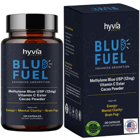 Flacon de capsules de bleu de méthylène Hyvia Health 120ct