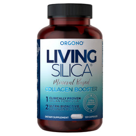 Flacon de capsules de collagène minéral Living Silica, 120 unités