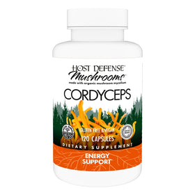 Flacon de capsules de Cordyceps Host Defense 120 capsules