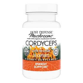 Flacon de capsules de Cordyceps Host Defense, 30 capsules