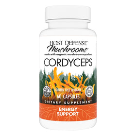 Flacon de capsules de Cordyceps Host Defense, 60 capsules