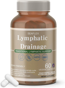 Flacon de capsules de drainage lymphatique Vunexo 60 capsules