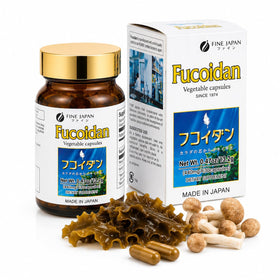 Flacon de capsules de Fucoïdane FINE JAPAN avec 30 capsules
