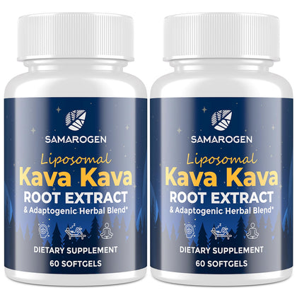 Flacon de capsules de Kava Kava Samarogen 120 gélules