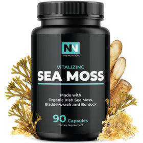 Flacon de capsules de Mousse de Mer Bio Nobi Nutrition 90 unités