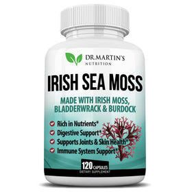 Flacon de capsules de mousse irlandaise DR. MARTIN'S NUTRITION 120 unités