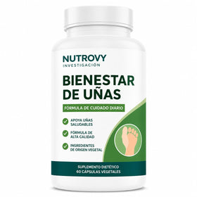 Flacon de capsules de nutrition des ongles Nutrovy de Nerve Savior, 60 capsules