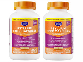 Flacon de capsules de psyllium berkley jensen face avant