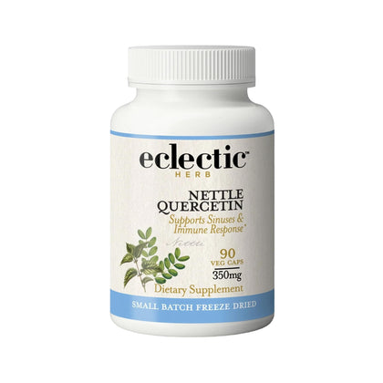 Flacon de capsules de Quercétine et Ortie d'ECLECTIC INSTITUTE, 90 CT