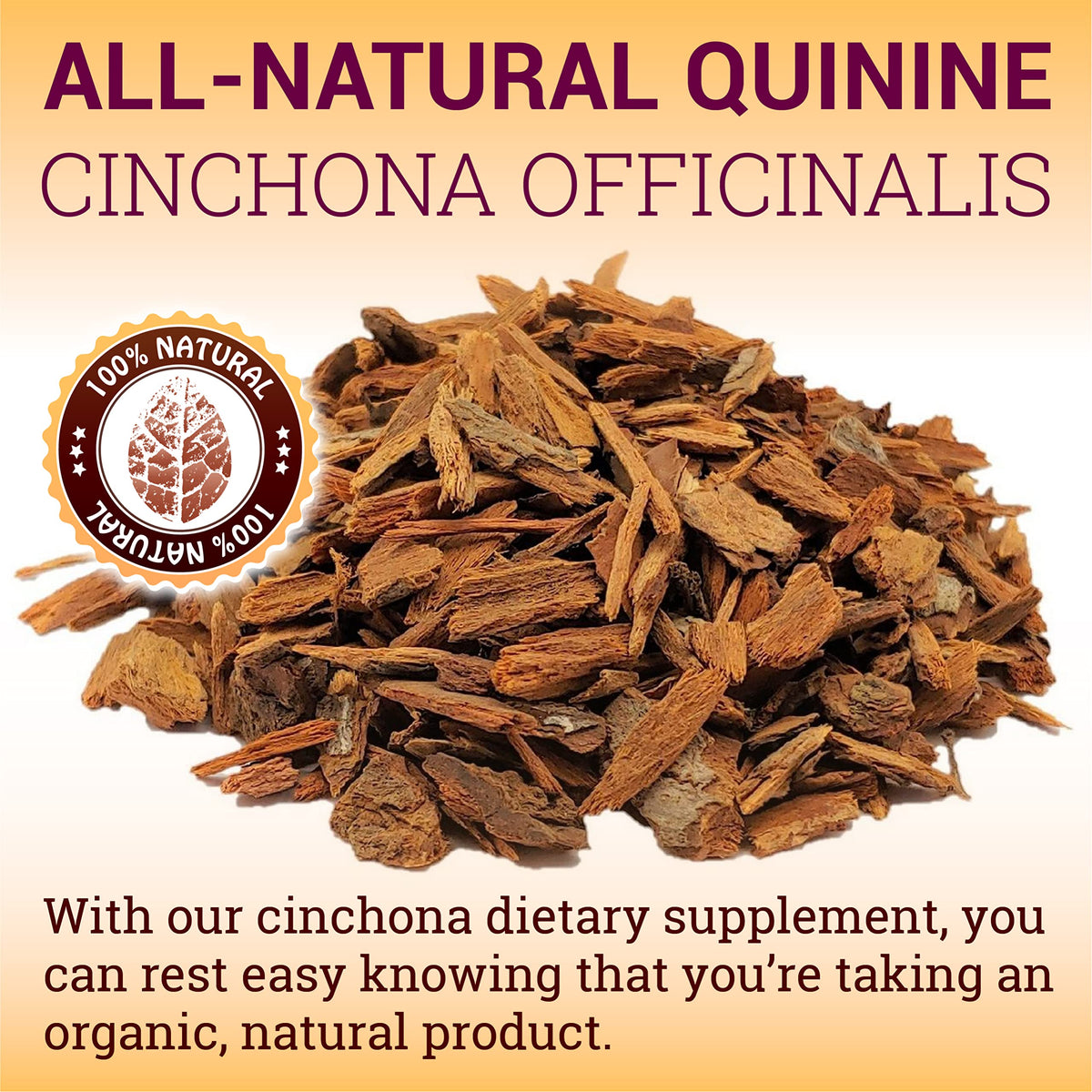 Flacon de capsules de quinquina HERBALICIOUS sur une table