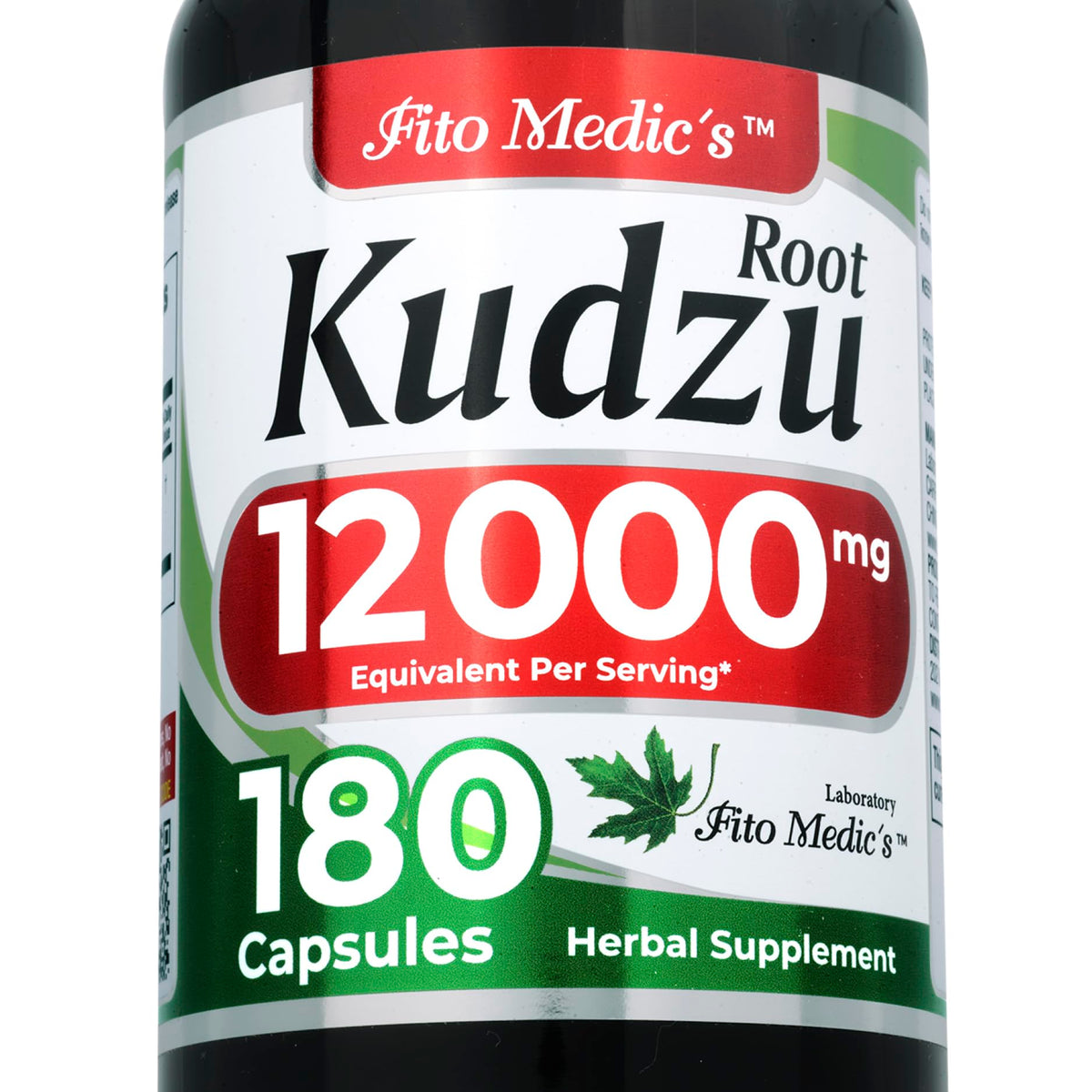 Flacon de capsules de racine de kudzu FITO MEDIC'S vue avant