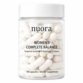 Flacon de capsules de santé intestinale nuora, 90 capsules