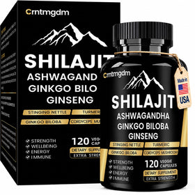 Flacon de capsules de Shilajit Juebingy 120 unités