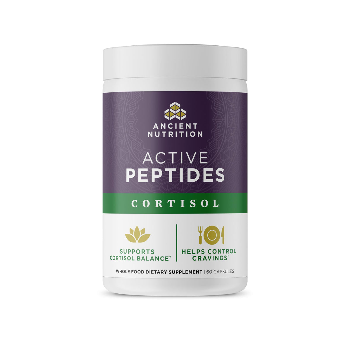 Flacon de capsules de soutien au cortisol Ancient Nutrition 50g