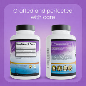 Flacon de Capsules de Sureau NaturaLife sur une table en bois