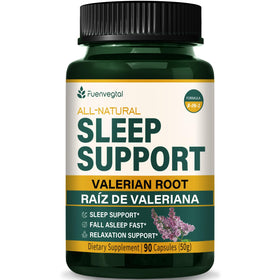 Flacon de capsules de valériane Fuenvegtal 90 capsules