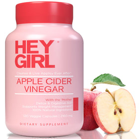 Flacon de capsules de vinaigre de cidre de pomme Hey Girl Tea 2160mg