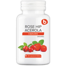 Flacon de capsules de vitamine C naturelle b, 90 capsules
