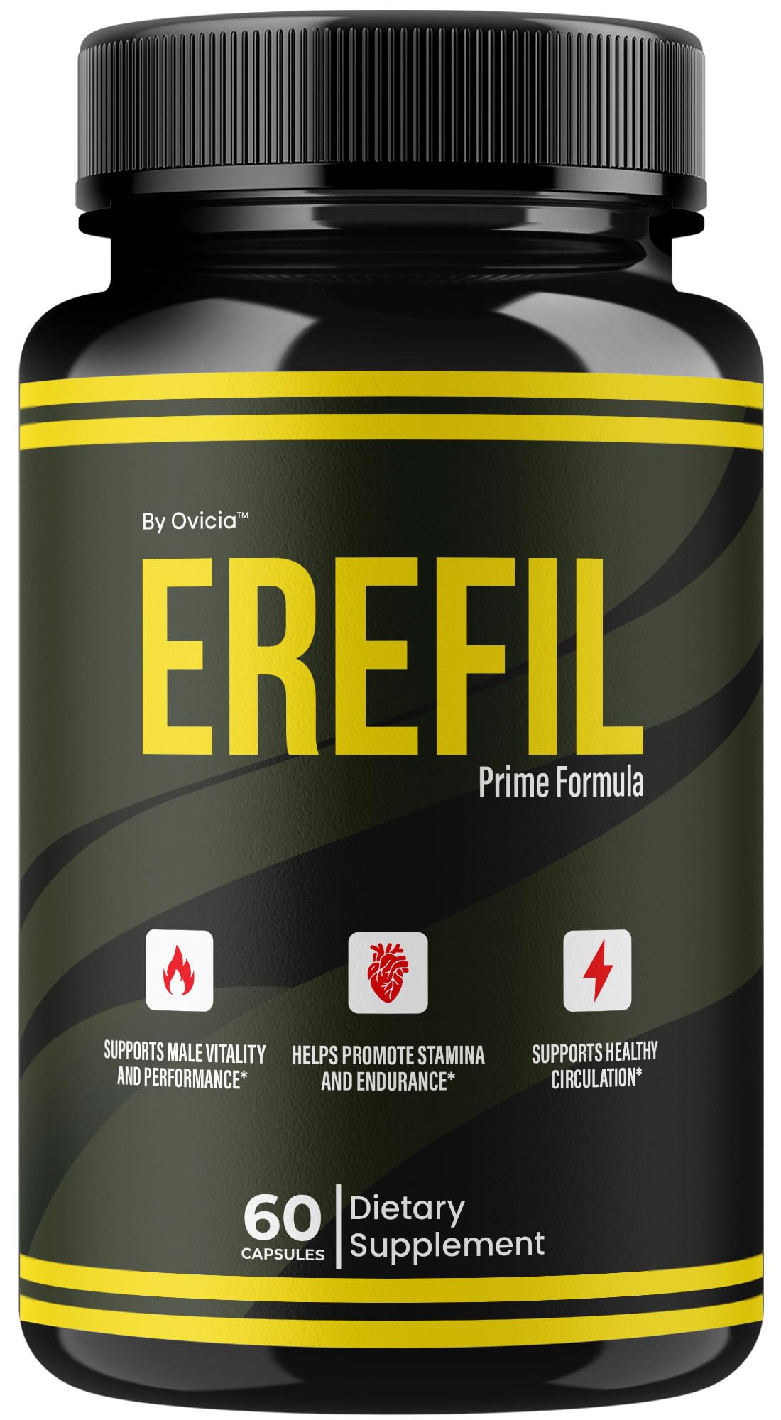 Flacon de capsules Erefil d'OVICIA vue de face