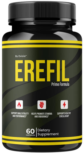 Flacon de capsules Erefil d'OVICIA vue de face