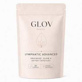 Flacon de capsules Glov Lymphatic Advanced 60 capsules vue de face