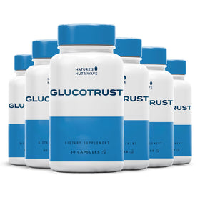 Flacon de capsules Glucotrust Nature’s NutriWave avec 30 capsules