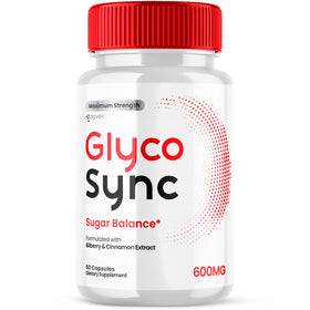 Flacon de capsules Glyco Sync de Syvor, 60 capsules