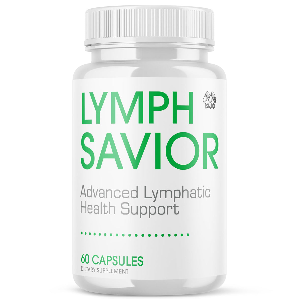 Flacon de Capsules Lymph Savior MJO 60 capsules vue de face
