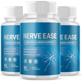 Flacon de capsules Nerve Ease Flex University, vue de face