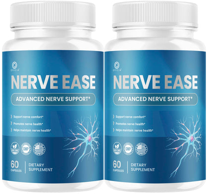 Flacon de Capsules Nerve Ease OVICIA vue avant avec 60 capsules