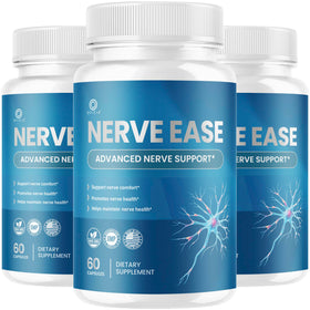 Flacon de Capsules Nerve Ease OVICIA vue de face avec 180 capsules