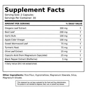 Flacon de capsules Nutrovy avec arrière-plan naturel