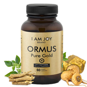 Flacon de capsules Ormus Gold I Am Joy avec 60 capsules vegan