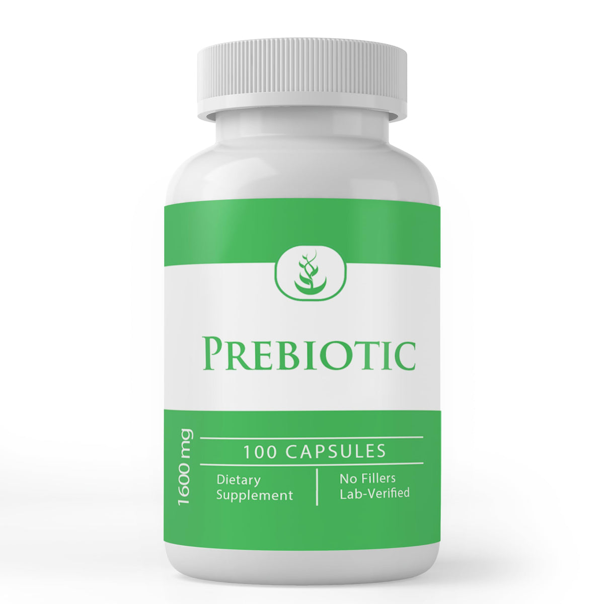 Flacon de capsules prébiotiques PURE ORIGINAL INGREDIENTS 100 capsules